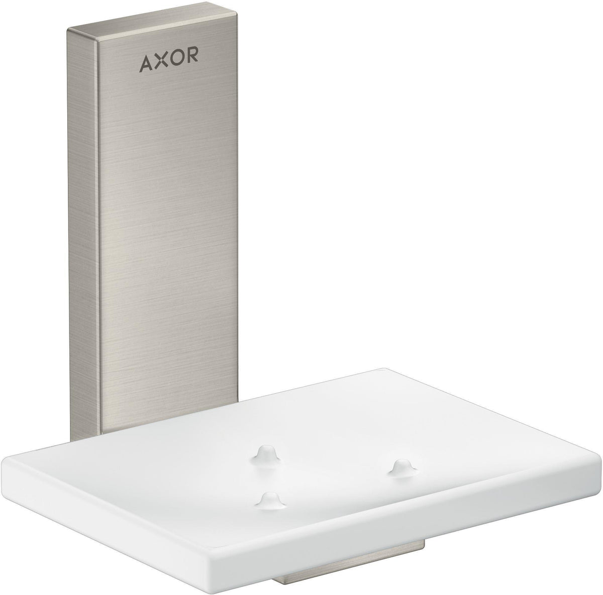 AXOR UNIVERSAL Seifenschale polished gold optic – Wandmontage, Glasablage, verdeckte Befestigung