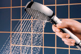HANSGROHE Activera Select S 95 2jet EcoSmart Handbrause mit Booster, Chrom
