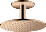 AXOR Kopfbrause 300 2jet ShowerSolutions Deckenmontage Chrom mit PowderRain