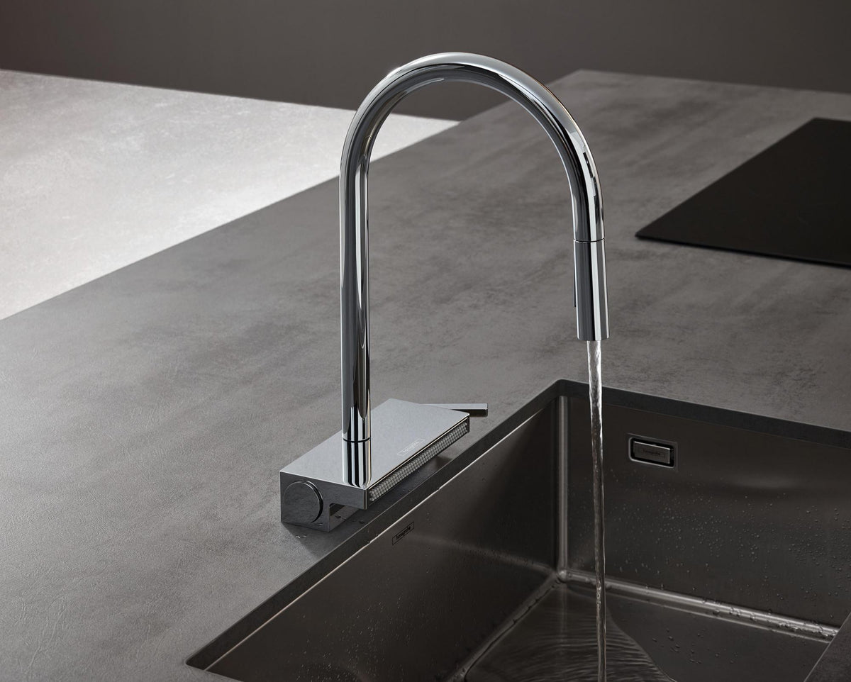 HANSGROHE Aquno Select M81 Spültischmischer 170 mit Ausziehbrause 3jet sBox chrom