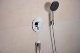 Hansgrohe FixFit Fine S Wandanschluss mit Rückflussverhinderer, 1/2 Zoll, schwarz