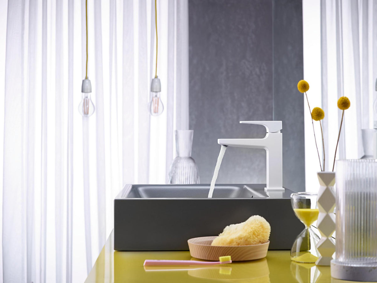 HANSGROHE Metropol Einhebel-Waschtischmischer 110 mit Push-Open Ablaufgarnitur, chrom