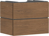 HANSGROHE Xilesa E Waschtischunterschrank 780 mm, 2 Schubkästen, Push-Open, SoftClose, Wandmontage