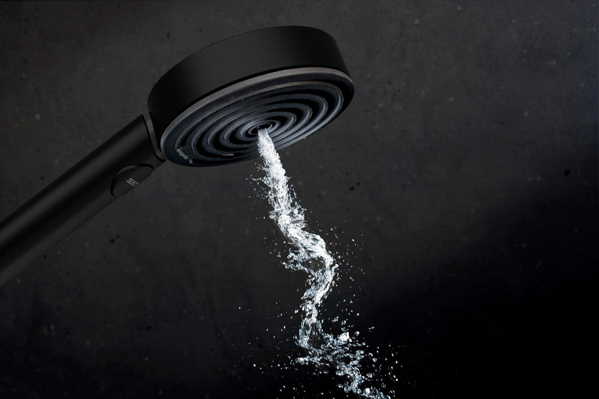 Hansgrohe Pulsify Select S Brausesystem mit Ecostat Thermostat, 3 Strahlarten, Chrom