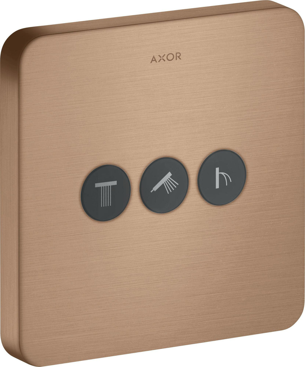 AXOR ShowerSelect Soft Ventil für 3 Verbraucher – Unterputz-Einbauteil in Chrom