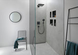 Hansgrohe HG Wandhalter Porter E für Handbrausen in Chrom – Feste Halteposition