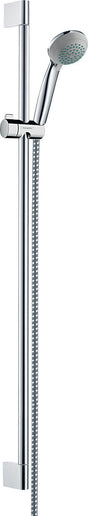 HANSGROHE Brauseset Crometta 85 VarioJet mit Unica Crometta Stange 900 mm Chrom