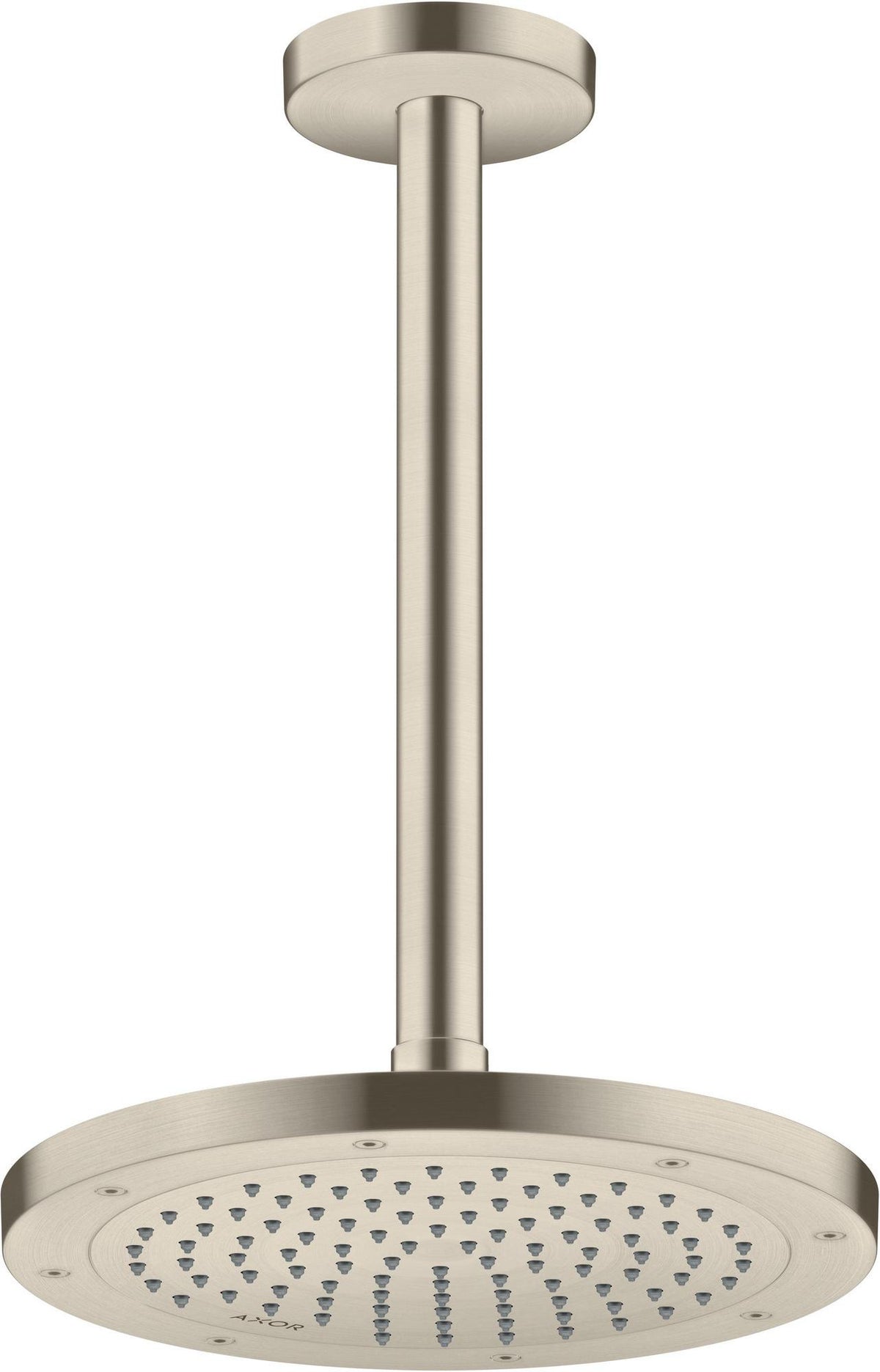 AXOR Kopfbrause 245 1 Jet EcoSmart Chrom – Rain-Duschkopf für Wand- und Deckenmontage
