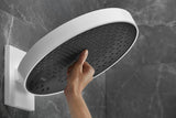 HANSGROHE Kopfbrause Rainfinity 360 3jet Wandmontage Chrom – 3 Strahlarten & Antikalk