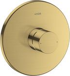 brushed brass / keine Angabe / ohne Zerogriff, Temperaturbegrenzer, Schalldämpfer, für Durch