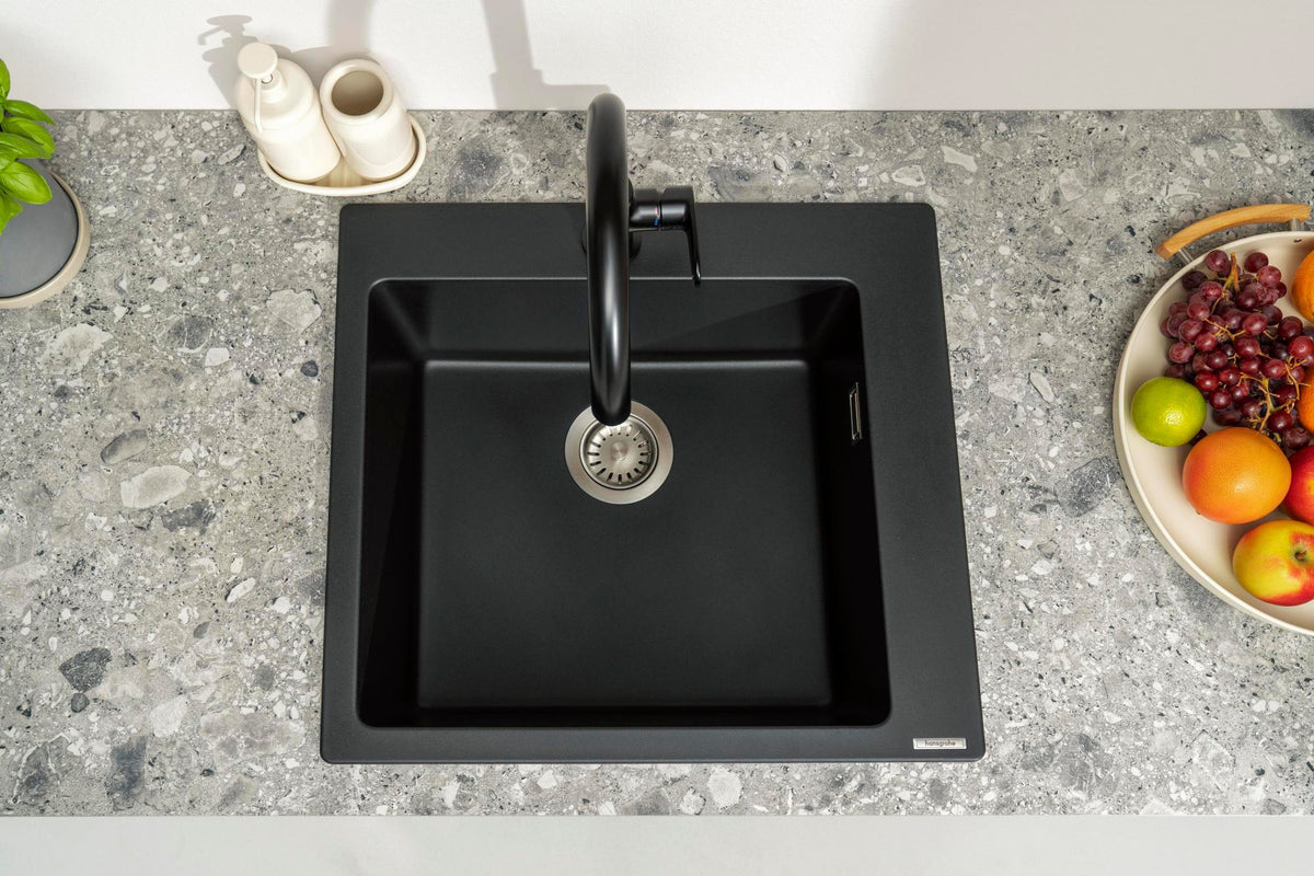 HANSGROHE HG EHM-Spültischmischer VERNIS Blend 260 M35, 1jet chrom – ComfortZone 210, schwenkbar