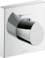 AXOR Starck Organic Highflow Unterputz-Thermostat 12x12 in Chrom – thermostatische Temperaturregelung