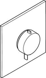 HANSGROHE Ecostat Comfort E Thermostat Unterputz Fertigset für 1 Verbraucher – Temperatur- und Volumensteuerung