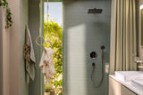 HANSGROHE Handbrause Activera Select S 95 2jet EcoSmart Chrom – 2 Strahlarten, Select-Taste, QuickClean+