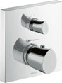 AXOR Starck Organic UP Thermostat mit Absperrventil – Chrom, 1 Verbraucher, quadratisch