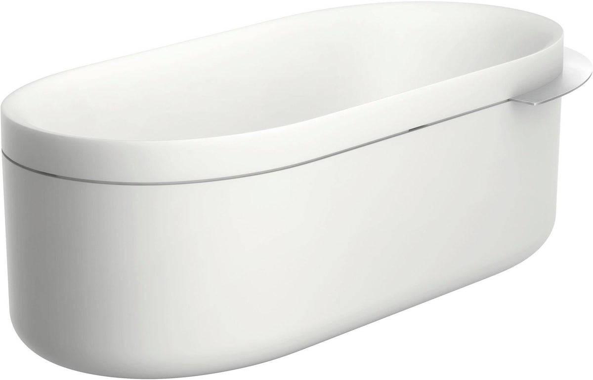 AXOR Suite Ablage polished nickel – Metall-Ablage mit verdeckter Befestigung, 20 kg Belastbarkeit