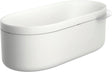 AXOR Suite Badewanne 1900 x 850 mm freistehend oval – SolidSurface, matt, 2 Personen
