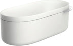 sonstige / 1900x850mm, freistehend, oval chrom