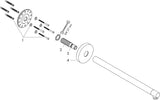 AXOR ShowerSolutions Brausearm 390 mm Chrom – Wandmontage mit Rosette