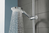 HANSGROHE Croma Select E Multi Brauseset mit Unica Croma Stange 650 mm, weiß/chrom