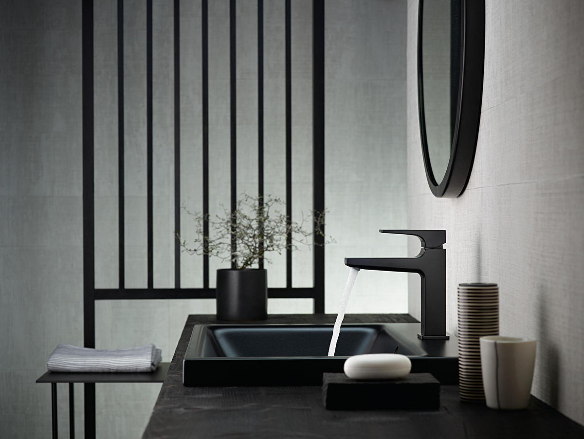 HANSGROHE Metropol Einhebel-Waschtischmischer 110 mit Push-Open Ablaufgarnitur, chrom