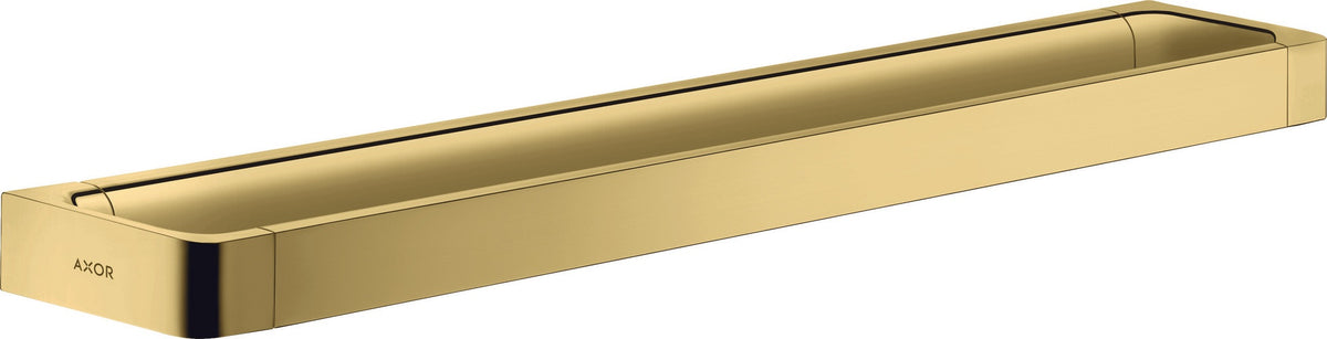 AXOR Universal Softsquare Badetuchhalter 600 mm Wandmontage, polished gold optic