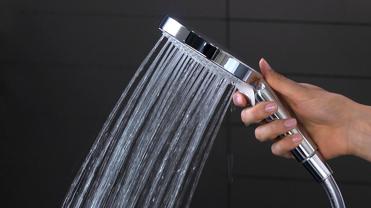 Hansgrohe Raindance Select S 120 3jet Handbrause EcoSmart Chrom – 3 Strahlarten & QuickClean