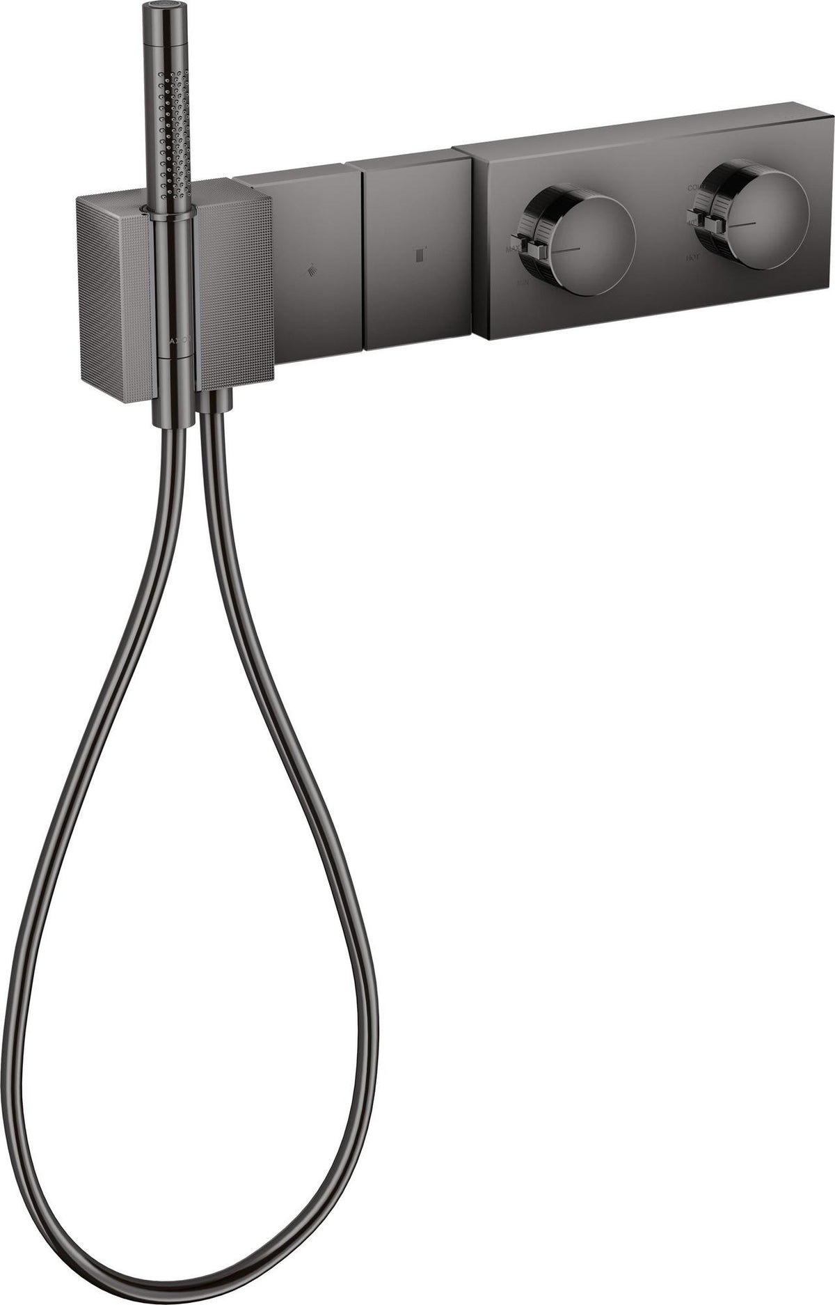 AXOR Edge Thermostatmodul Unterputz Select Fertigmontageset 2 Verbraucher Diamantschliff chrom