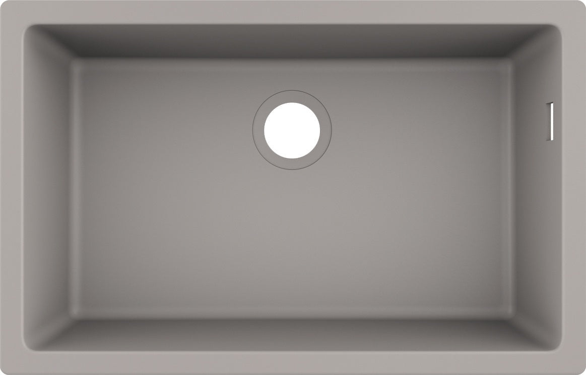 HANSGROHE Unterbauspüle S51 660 – SilicaTec, graphitschwarz, 1 Becken