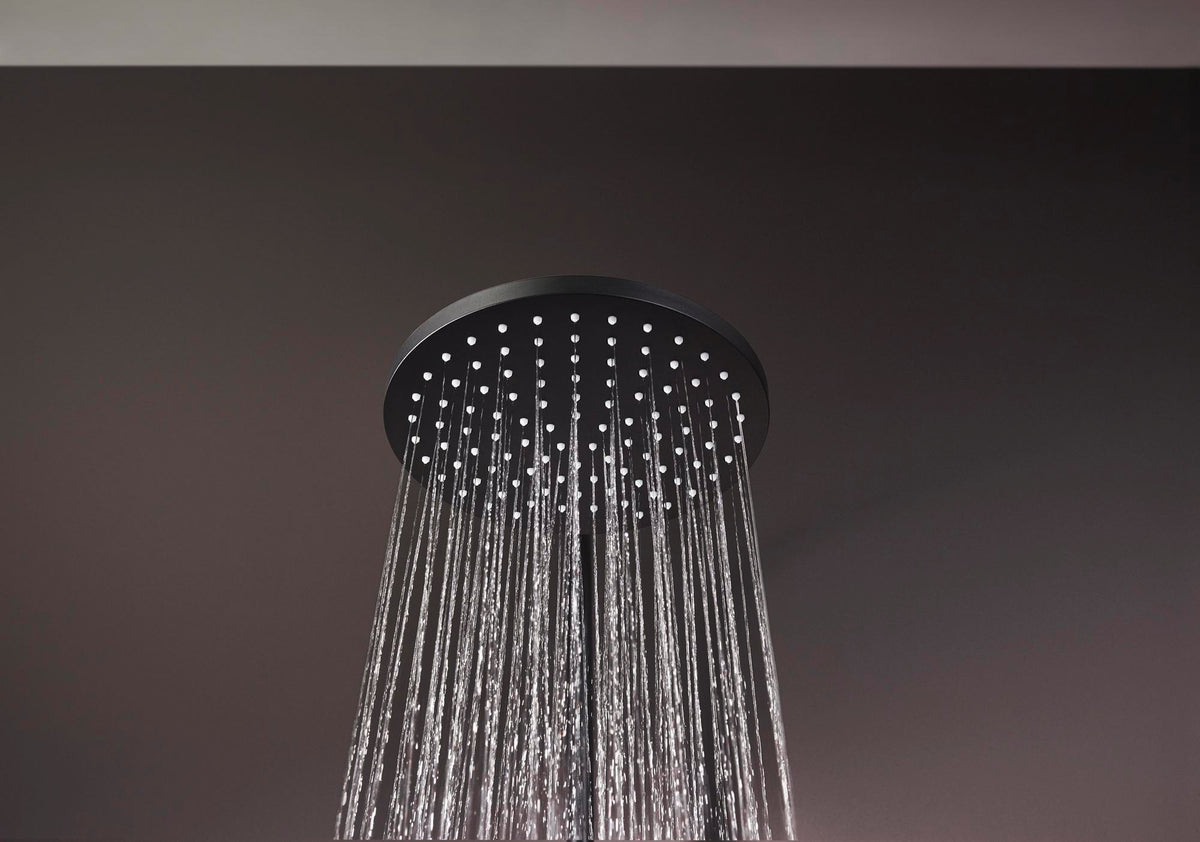 HANSGROHE Showerpipe VERNIS Blend 200 1jet Reno EcoSmart Chrom – Duschsystem mit Kopf- und Handbrause
