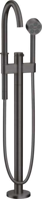 schwarz / brushed black chrome