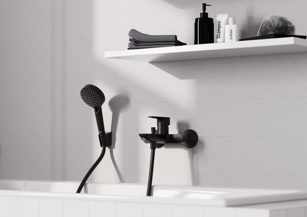 HANSGROHE Handbrause VERNIS Blend Vario Chrom – 2 Strahlarten, QuickClean, 100 mm