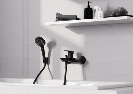 HANSGROHE Handbrause VERNIS Blend Vario Chrom – 2 Strahlarten, QuickClean, 100 mm