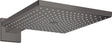 Hansgrohe Raindance E 300 Kopfbrause 1jet EcoSmart mit Brausearm 390 mm – 300 x 300 mm, Rain-Strahl, Antikalk