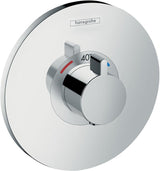 HANSGROHE Ecostat S Unterputz-Thermostat 37 l/min Chrom – Einbauteil für 1 Verbraucher