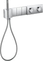 AXOR Edge Thermostatmodul Unterputz Select 3 Verbraucher Diamantschliff Chrom – Fertigmontageset