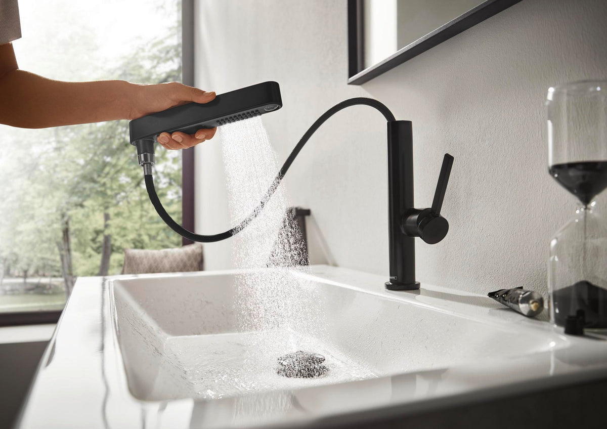 Hansgrohe AddStoris Doppelhaken Chrom – Wandmontage, verdeckte Befestigung, Metall