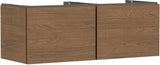 HANSGROHE Xilesa E Waschtischunterschrank 1360 mm, 2 Schubkästen, SoftClose, Wandmontage, MoistureProof