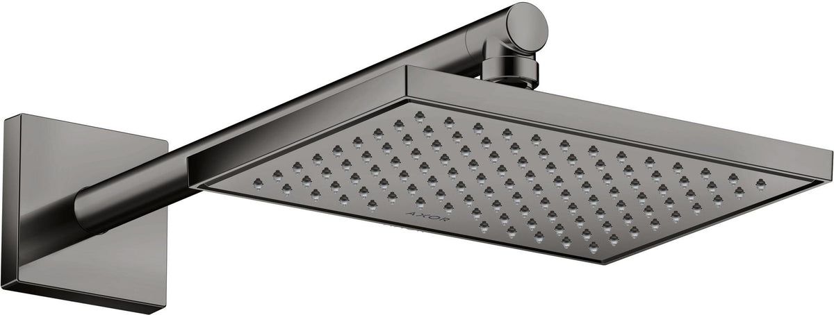 AXOR Kopfbrause 245 x 185 mm 1 Jet EcoSmart Chrom – Rain-Duschkopf für Wand- und Deckenmontage
