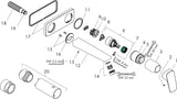 HANSGROHE Logis Einhebel-Waschtischmischer Unterputz DN 15 mit 195 mm Auslauf in Chrom