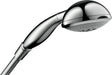 AXOR Terrano Handbrause chrom/gold optic – selbstreinigend, für Durchlauferhitzer