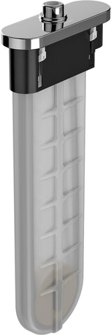 HANSGROHE sBox Wannenrandset oval chrom – Fertigmontageset mit Schlauchbox für Wannenrand- und Fliesenrandmontage