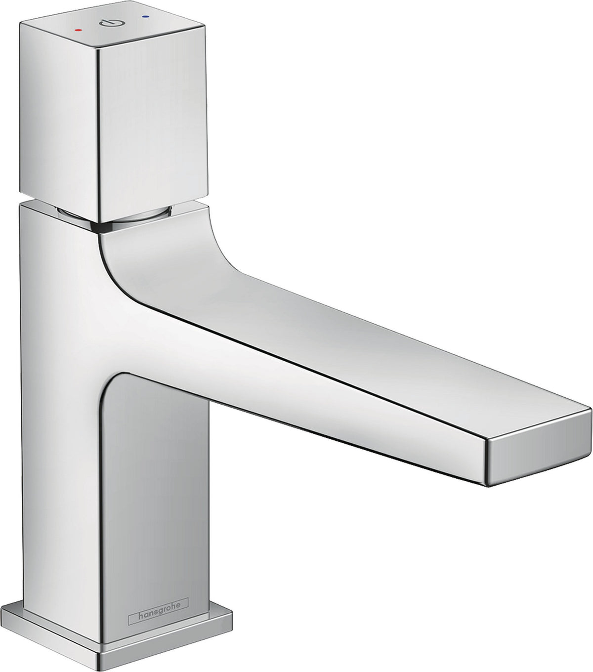 HANSGROHE Metropol 100 Waschtisch-Einhandhebelmischer mit Select-Technologie und Push-Open-Ablaufgarnitur, chrom