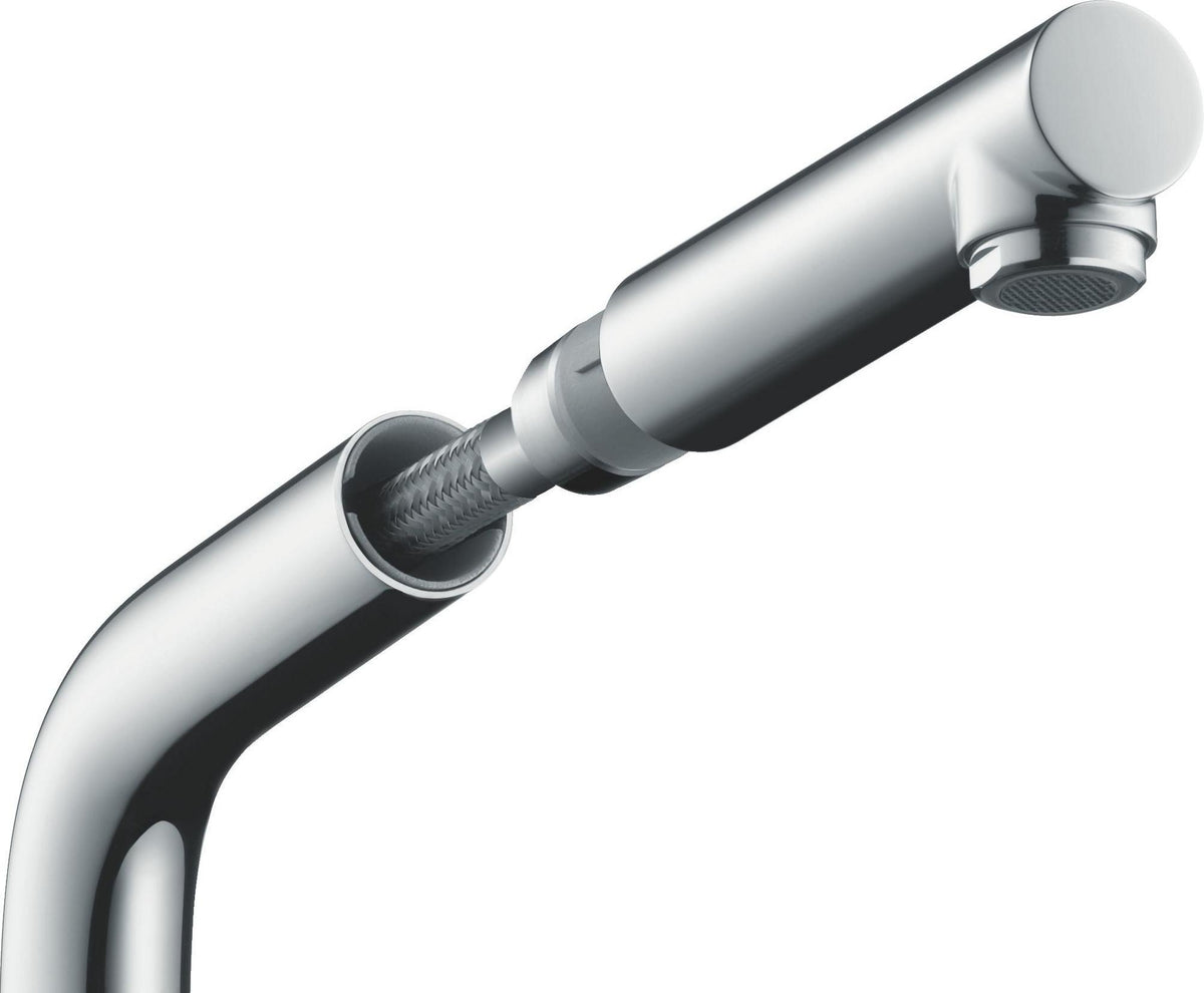 HANSGROHE Metris M71 Einhebel-Küchenmischer 320 mit sBox und Ausziehauslauf in Chrom