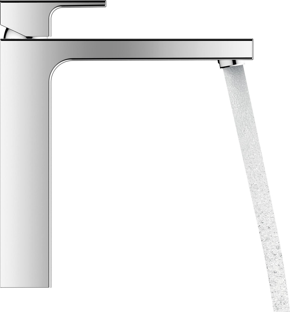 Hansgrohe VERNIS Shape 190 Einhebel-Waschtischmischer mit Zugstangen-Ablaufgarnitur, Chrom