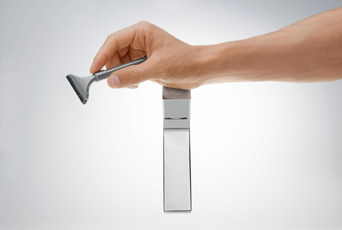 HANSGROHE Metropol 100 Waschtisch-Einhandhebelmischer mit Select-Technologie und Push-Open-Ablaufgarnitur, chrom