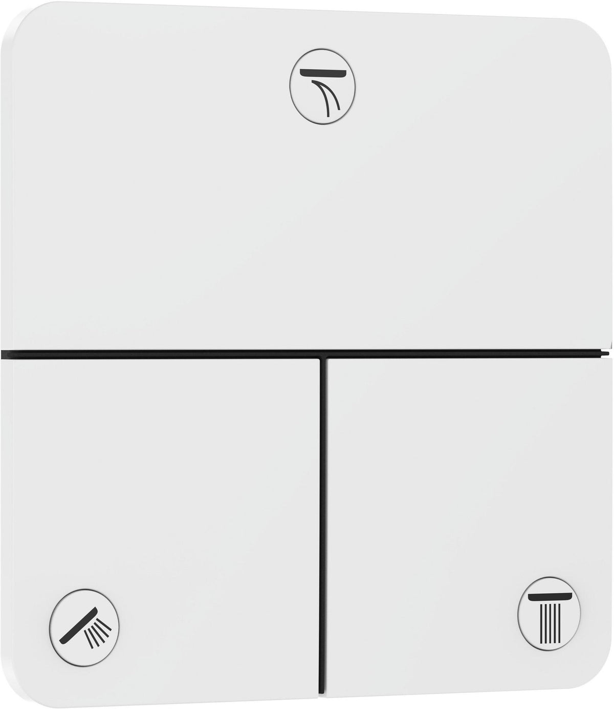 HANSGROHE ShowerSelect Comfort Q Absperrventil Unterputz Chrom für 3 Verbraucher