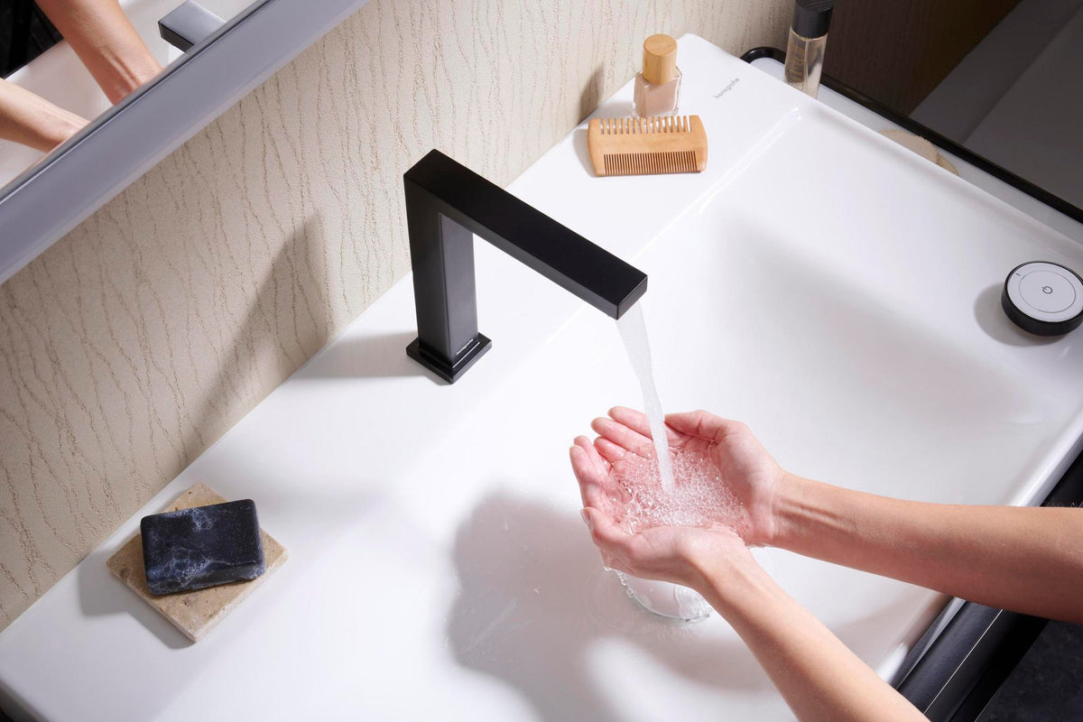 HANSGROHE Xelu Q Waschtischunterschrank 780 mm weiß hochglanz mit 2 Schubkästen