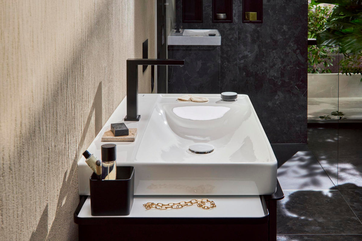 HANSGROHE IntraStoris Schubkasteninneneinteilung Basis Set 100/345 mattschwarz für Xelu & Xevolos