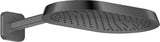 AXOR ShowerSphere 1jet Kopfbrause 370 x 220 mm mit Brausearm – Rain FlexPower, QuickClean+